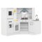 Kids Corner Pretend Kitchen Playset With Separated Washing Basin